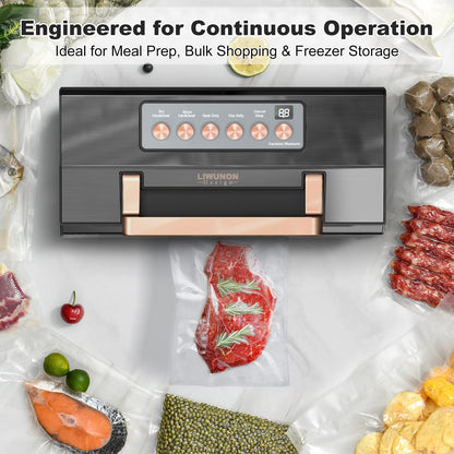 LIWUNON VS 8002S Powerful Suction Vacuum Sealer Machine