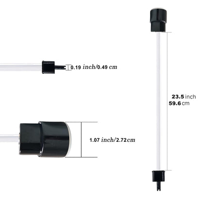 Vacuum Sealer Hose Accessory Hose Compatible with VS8002S Vacuum Sealer, Suitable for Sealing Zipper Bags, Wine plugs, Canisters